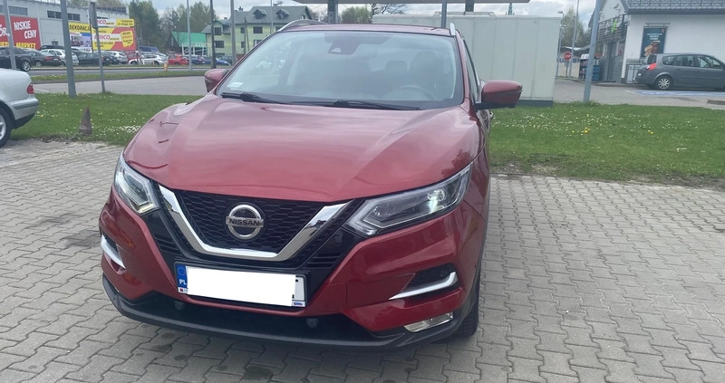 Nissan Qashqai cena 85900 przebieg: 81618, rok produkcji 2019 z Zduńska Wola małe 232